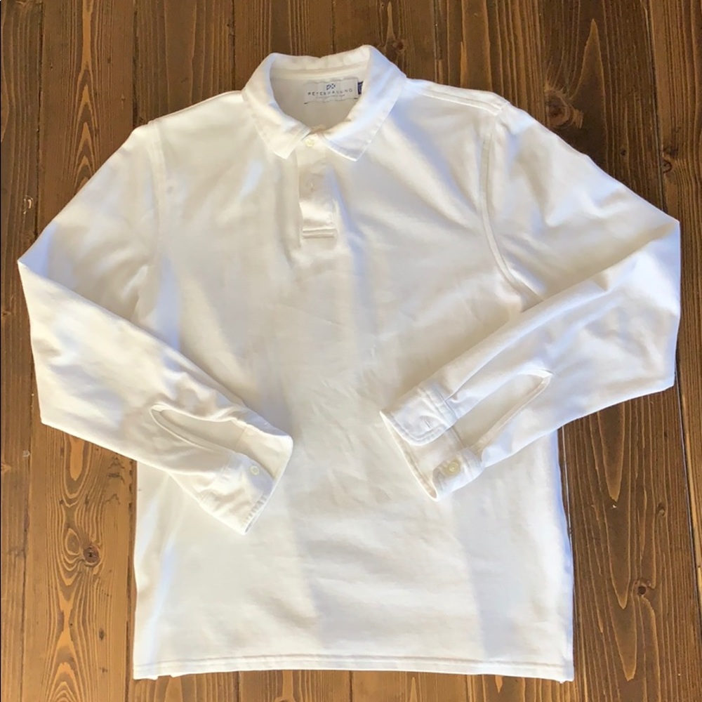 Peter Manning Long Sleeve Polo Shirt. Size 2.
